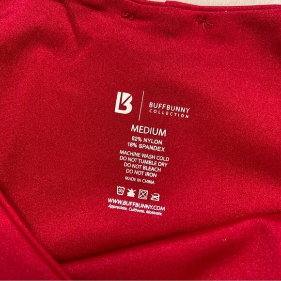 Buffbunny Collection High Tide Bottom in Bae Watch Red NWT Medium - Picture 5 of 7